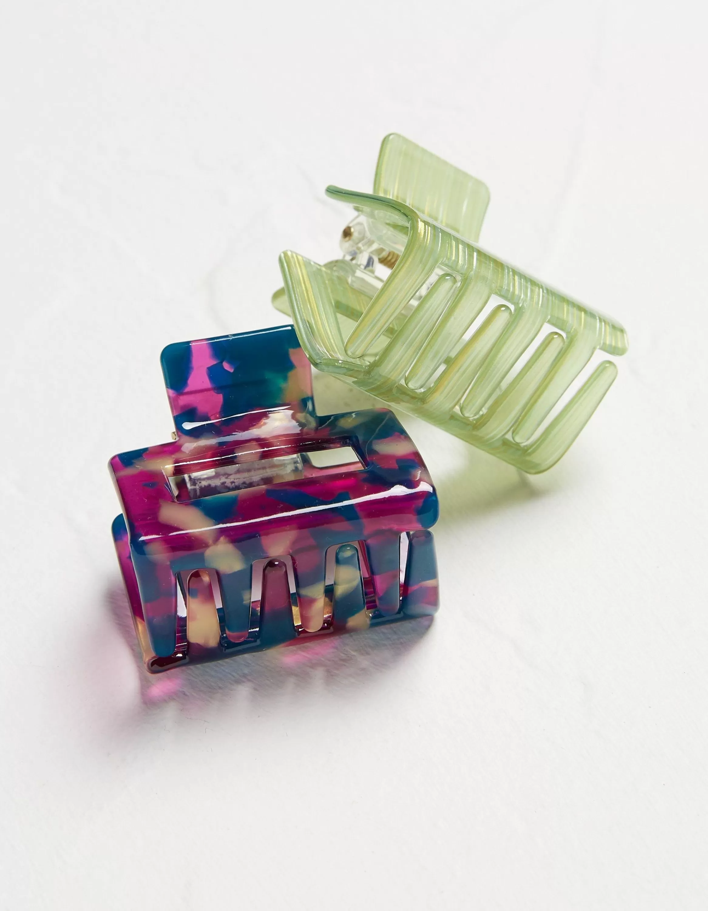 Best Sale FatFace 2 Pack Resin Claw Clip Multi
