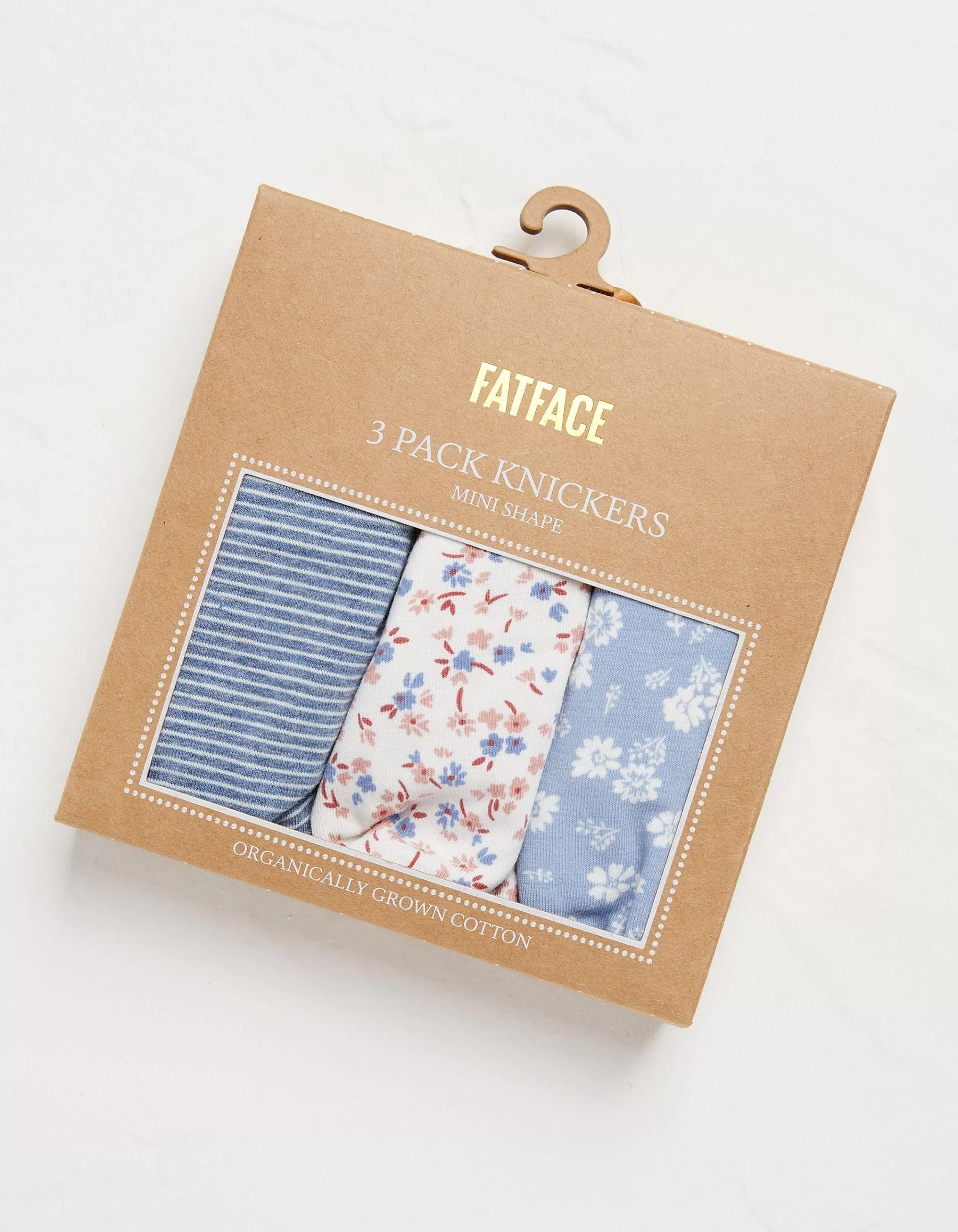 Best Sale FatFace 3 Pack Floral Mini Knickers Multi