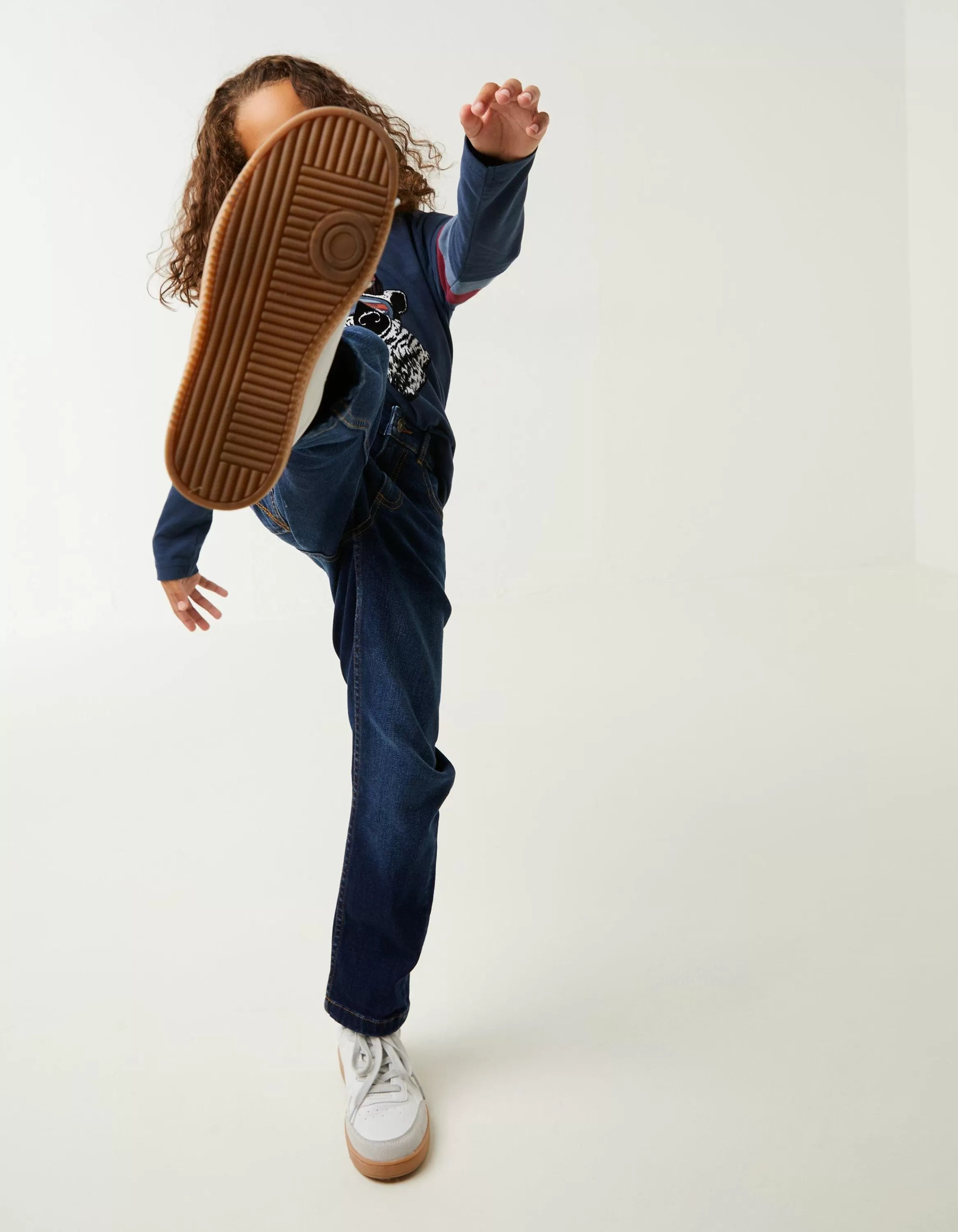 Sale FatFace Seth Slim Jeans Dark Wash