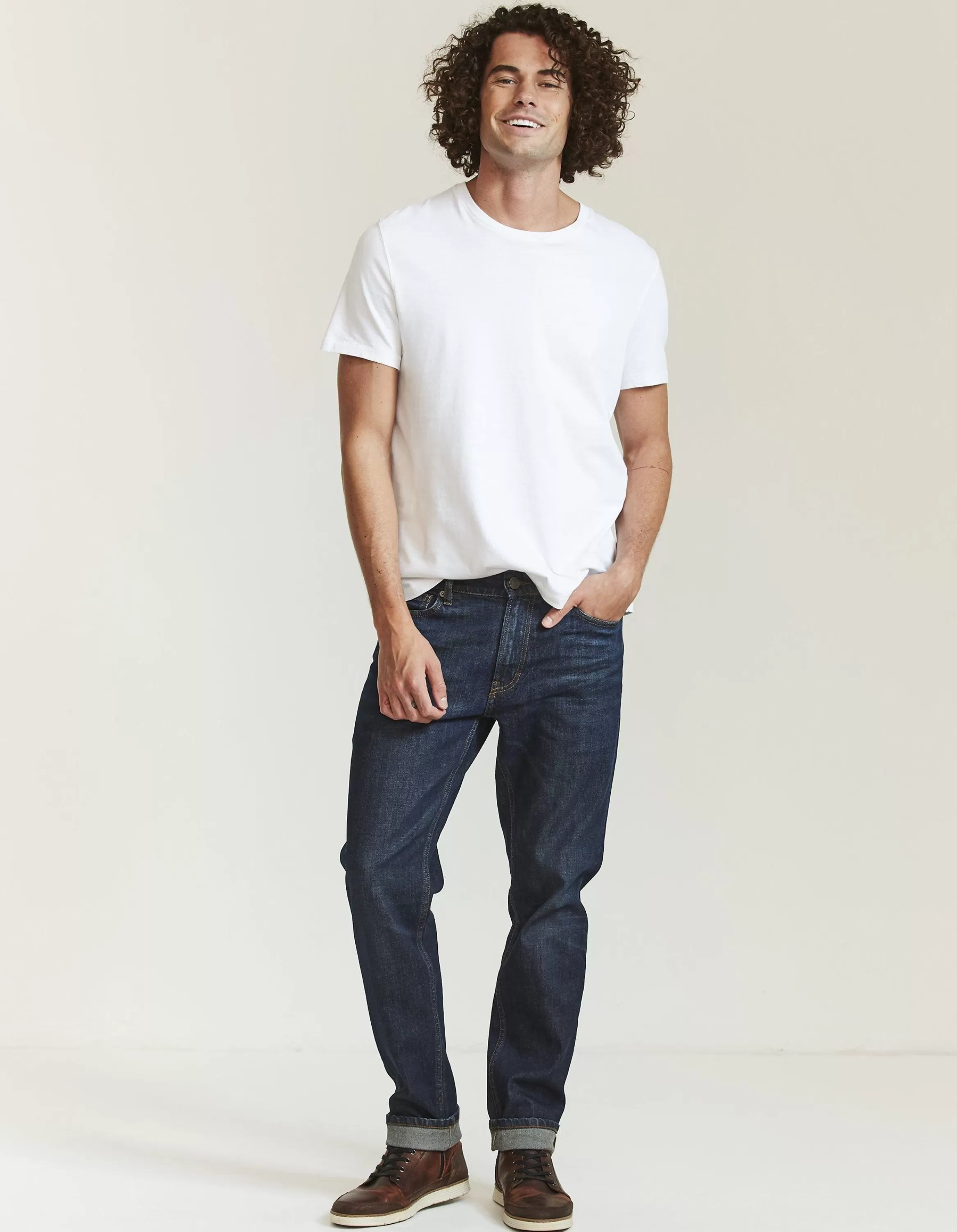 Discount FatFace Slim Dark Vintage Wash Jeans Denim