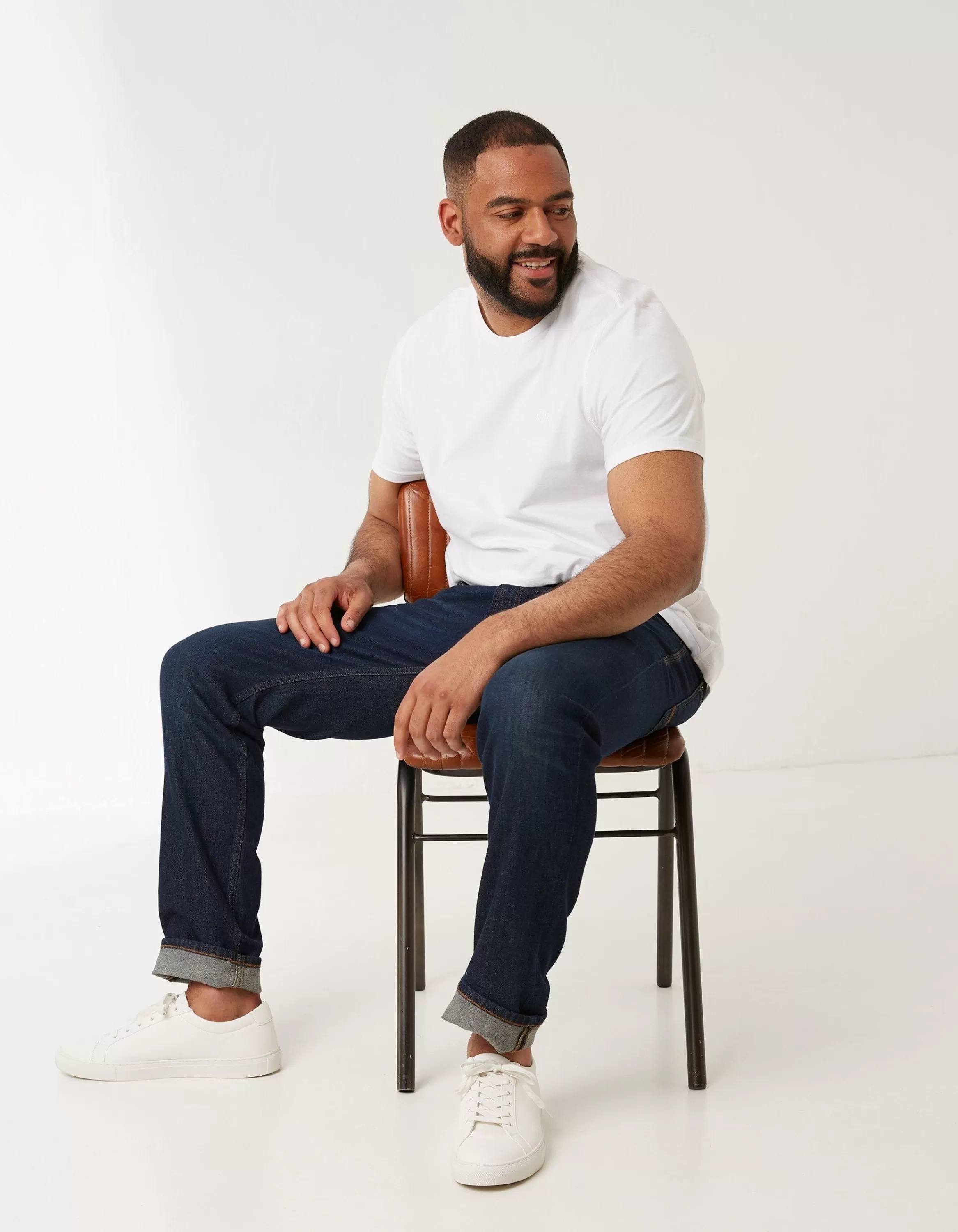 Discount FatFace Slim Dark Vintage Wash Jeans Denim