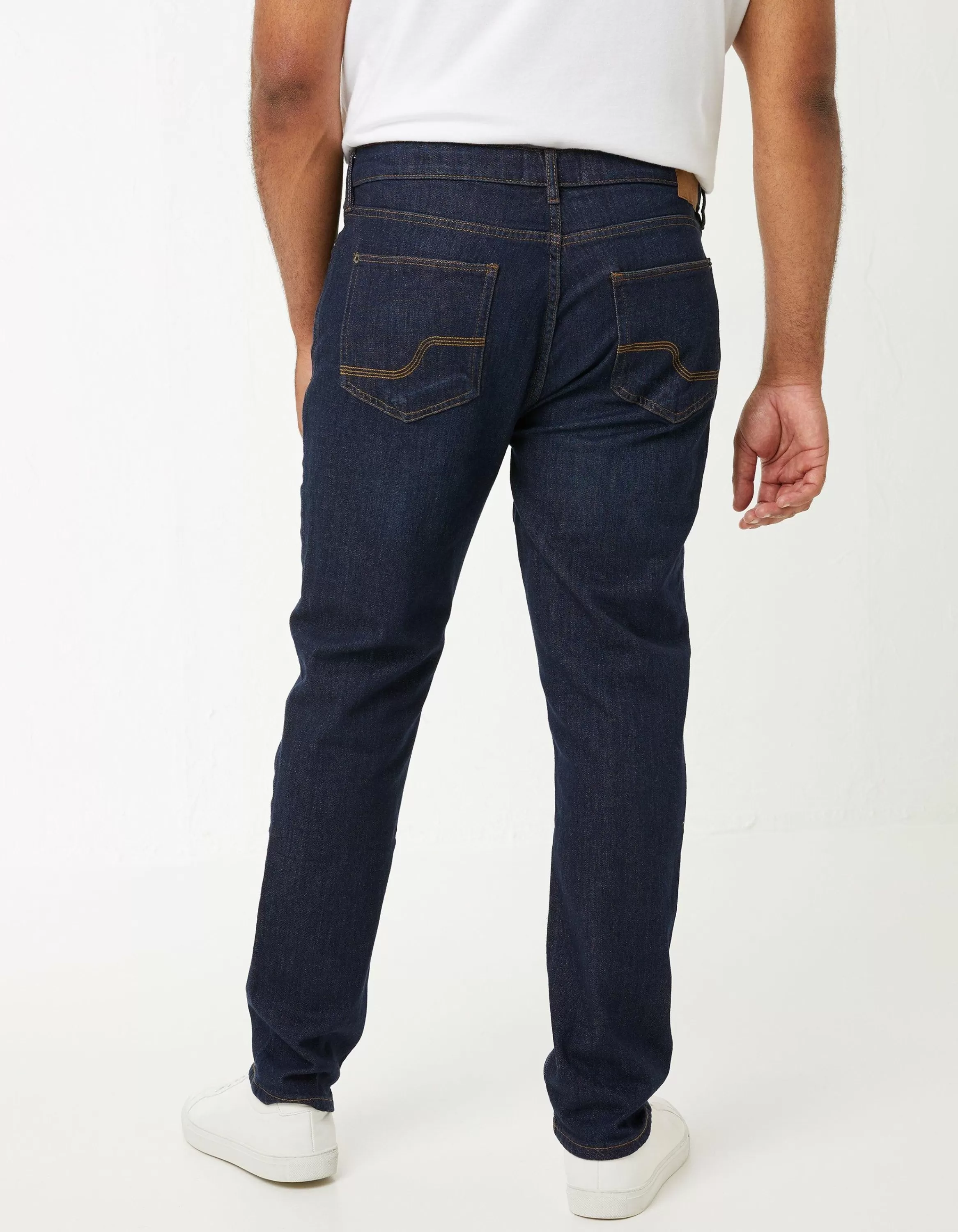 Clearance FatFace Slim Dark Vintage Wash Jeans Denim